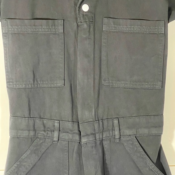 Big Bus Press short Sleeve Jumpsuit basic black Small - Picture 3 of 9